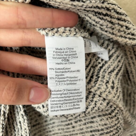 Madewell Texture & Thread Side-Button Top Minimalist Contemporary - Picture 6 of 10